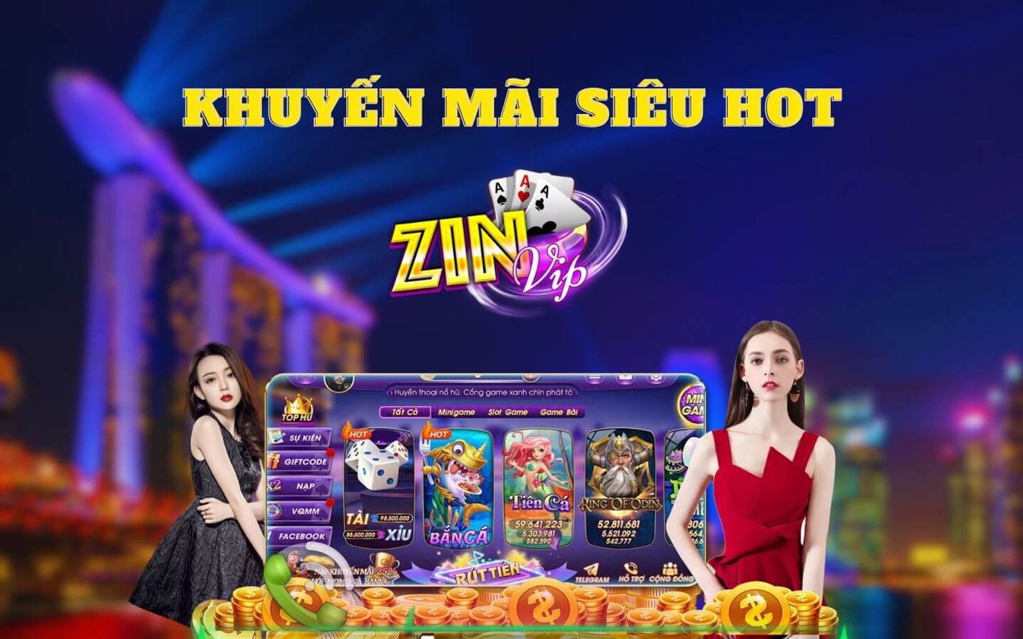 zin vip slot game